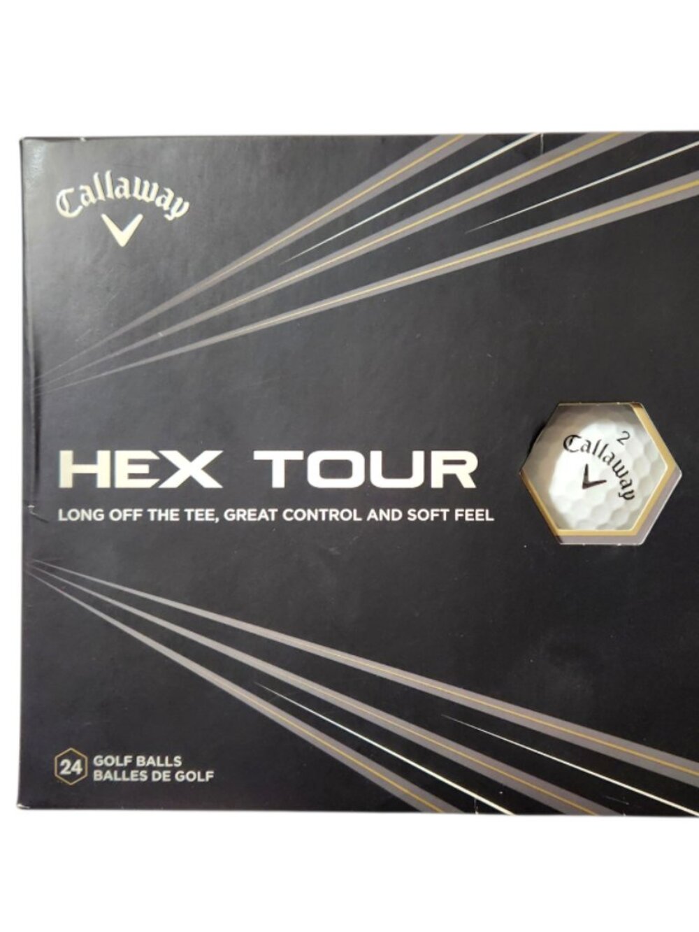 Callaway HEX Tour Golf Balls 2-Dozen 24 Golf Balls White Soft Feel New Open Box